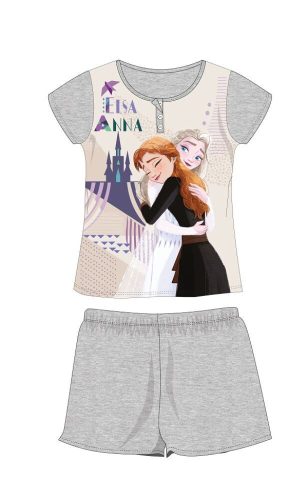 Disney Jégvarázs nyári rövid ujjú gyerek pizsama - pamut jersey pizsama 